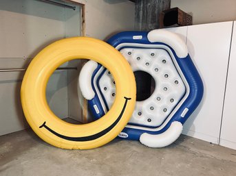 2 Enormous Pool Floats