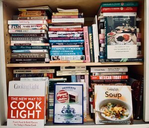 Large Collection Of Cookbooks