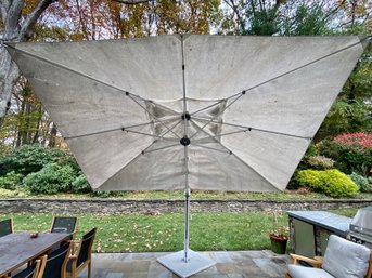 Large Scale Frankford Eclipse Cantilevered Patio Umbrella