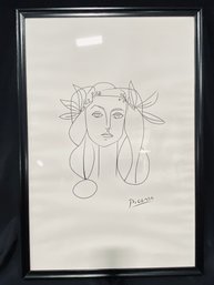 Framed Picasso Print Poster