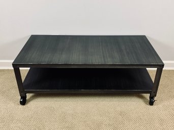 Signature Design For Ashley Furniture - Metal Table On Wheels