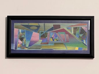 Framed Signed Original Art - Eric Ernst: The Day The Circus Left Town