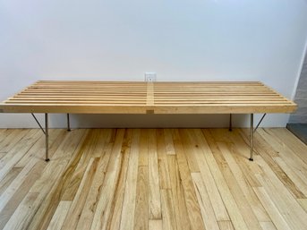 Herman Miller Nelson Platform Bench - Signed In Excellent Condition