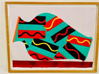 Signed Framed Harry Soviak - Odalisque In Serpentine Robe - 'Trial Proof', 1981