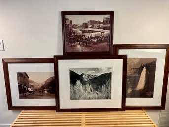 Collection Of Four Framed Colorado-Themed Photographs