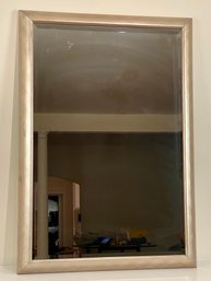 Painted Pewter Color Wall Mirror