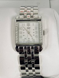 Swiss Army Alliance Small Mother Of Pearl/Diamond Bracelet Watch With Additional Unmarked Wristwatch