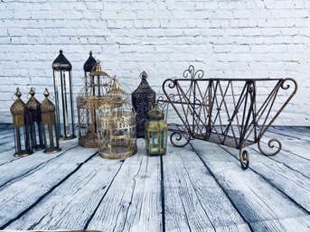 Collection Of Brass Accessory Pieces
