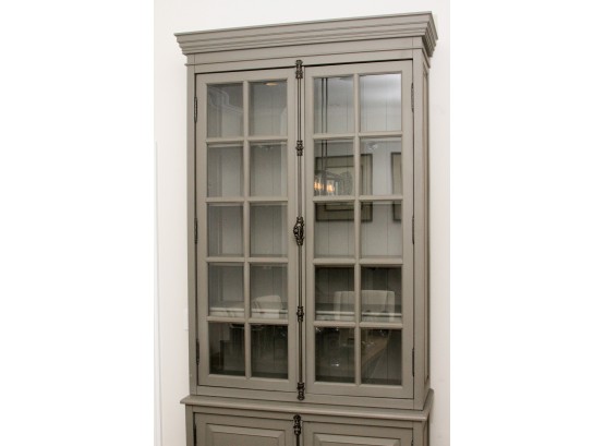 Restoration Hardware French Casement Double Door Sideboard - Lighted