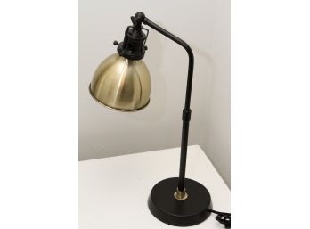 Brass And Metal Desk Lamp