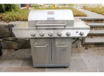 Stainless Steel Nexgrill BBQ Grill - Evolution - 5 Burner With Side Sear Station