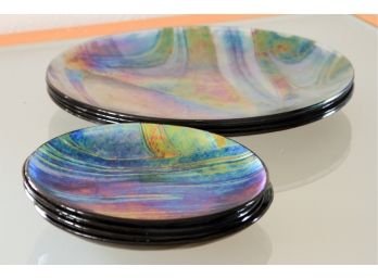 Set Of Amingo Glass Plates