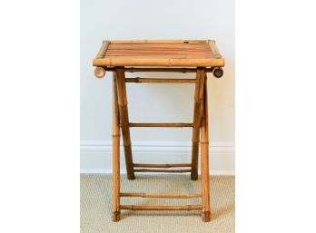 Bamboo Side Table
