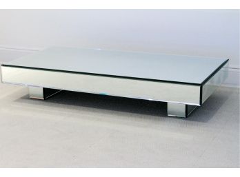 Low Mirrored Coffee Table