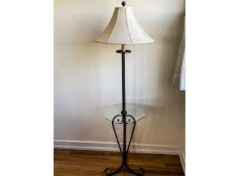 Side Table With Lamp Combo