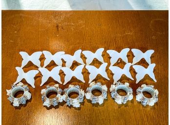 2 Sets Of Napkin Rings