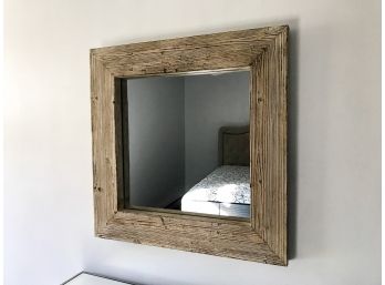 Hollow Barnwood-look Mirror