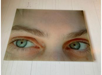 Eyes Self Portrait - Suzanne Howe - Framed In Plexiglass