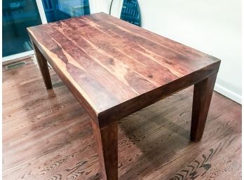 Outlook Chunky Wood 6 Seat Dining Table