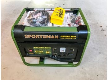 Portable Sportsman Dual Fuel Generator - 4000 Watts