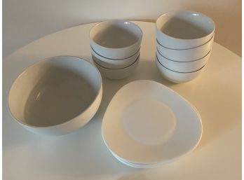 Collection Of White Dishes