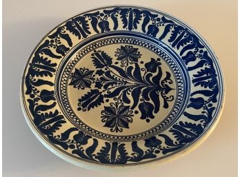 Blue And White Ceramic Decorative Bowl