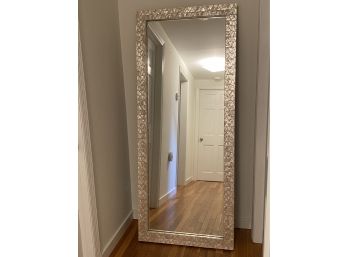 Large Mother Of Pearl Standing Mirror