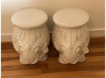Pair Of 'ellie' Side Tables From Serena And Lily