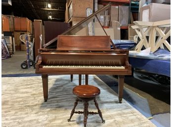 House Of Baldwin Baby Grand Piano With Stool