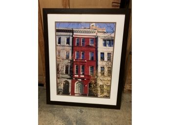 Framed Print Of NYC Apartments