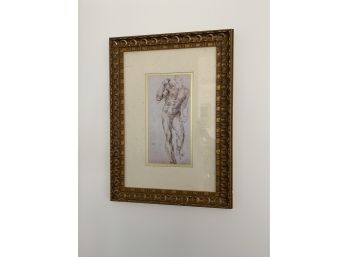 Framed Print - Nude Form - Unsigned