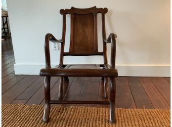 19th Century Deck Chair - Zitan Wood