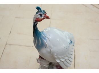 Meissen Guinea Fowl Figurine