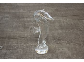 Steuben Glass Seahorse