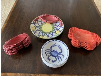 Collection Crab Dishes - Becca Signature Collection Home Etc USA  And Come Dream With Me Diane