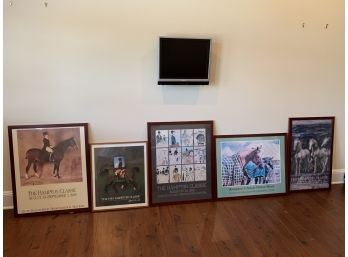 Collection Of 5 Framed Hampton Classic Posters