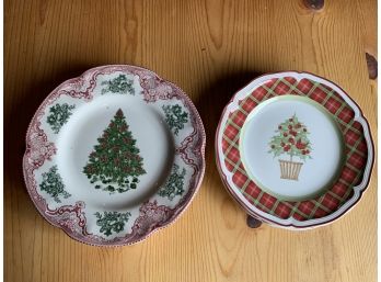 Collection Of Christmas Plates - Villeroy & Boch And Johnson Brothers