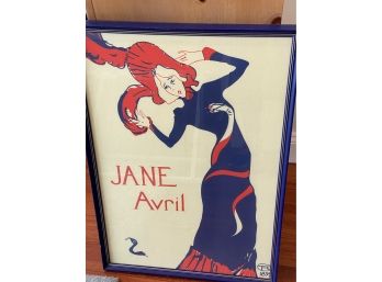 Framed French Poster - Reproduction