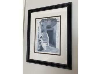 Framed And Signed Print 'Blue Lady' - Jim Wilshire