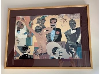Framed And Matted Poster - Bobby Short At The Cotton Club
