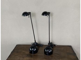 Modern Plastic Table Lamps - Black