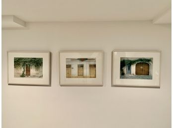 Collection Of 3 Framed Photographs - Doors
