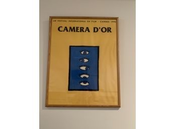 Framed Poster - Camera D Or