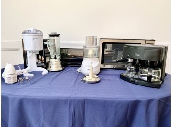 Collection Of Small Kitchen Appliances