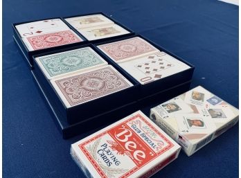 Collection Of Decks Of Cards - KEM Arrow Wide Size, Liberty And Bee