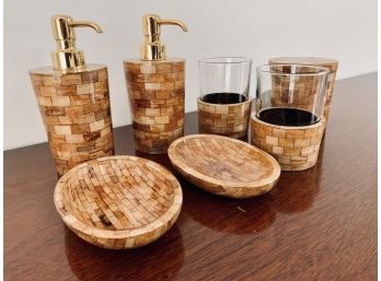 Collection Of Labrazel Bathroom Accessories  - Wood