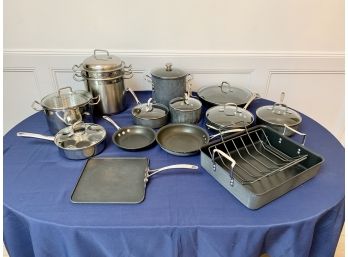 Set Of Calphalon Pots And Pans  2 Chefs Stainless