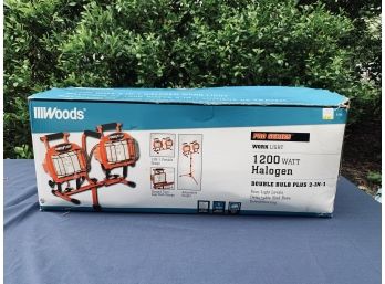 New In Box Woods Work Lights - 1200 Watt Halogen
