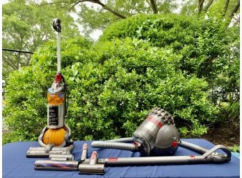 Lot Of Dyson Vacuum Cleaners - Kinetic Big Ball Animal And Upright Vacuum DC 24