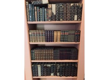 Collection Of Leather Bound Books